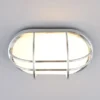 LED Außenwandleuchte aus Metall feuerverzinkt, Salzluft resistent, Breite 26cm
