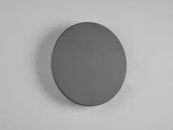 LED Außenwandleuchte BELLY Anthrazit, indirekte Beleuchtung Ø 25cm