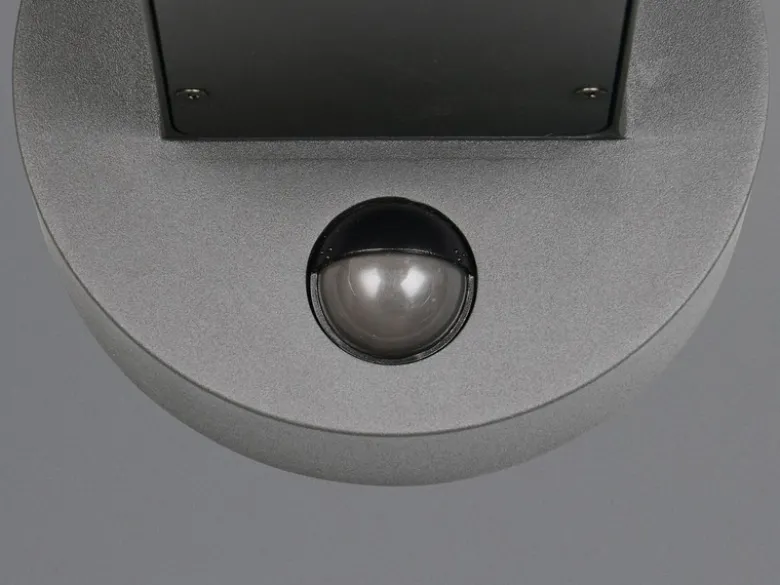 LED Außenwandleuchte Betonoptik mit Bewegungsmelder, Höhe 24cm