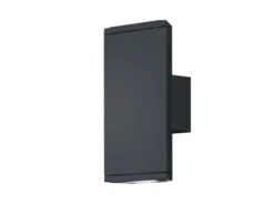 LED Außenwandleuchte COLORADO mit Up & Down, Anthrazit, IP54, Höhe 20cm