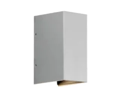 LED Außenwandleuchte CREMONA Up and Down Höhe 17cm, Grau
