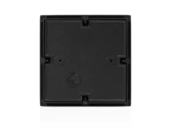 LED Außenwandleuchte CUBIC aus Aluminium in Schwarz, 17x15cm
