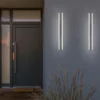 LED Außenwandleuchte DAWSON Up and Down Lichteffekt, Anthrazit 100cm lang