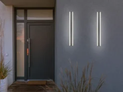 LED Außenwandleuchte DAWSON Up and Down Lichteffekt, Anthrazit 100cm lang