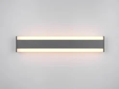 LED Außenwandleuchte DAWSON Up and Down Lichteffekt, Anthrazit 60cm lang