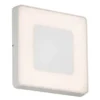 LED Außenwandleuchte / Deckenleuchte CARRARA eckig inkl. Fernbedienung, 25W