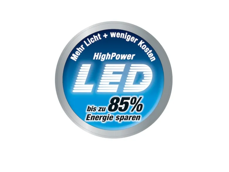 LED Außenwandleuchte / Deckenleuchte CARRARA eckig inkl. Fernbedienung, 25W