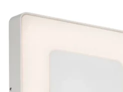 LED Außenwandleuchte / Deckenleuchte CARRARA eckig inkl. Fernbedienung, 25W