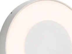 LED Außenwandleuchte / Deckenleuchte CARRARA weiß inkl. Fernbedienung, 25W