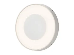 LED Außenwandleuchte / Deckenleuchte CARRARA weiß inkl. Fernbedienung, 25W