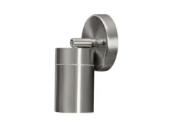 LED Außenwandleuchte Downlight schwenkbar, Höhe 15cm, Edelstahl