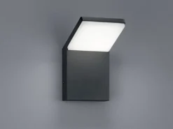 LED Außenwandleuchte Downlight in Anthrazit - 2er SET für Hausbeleuchtung