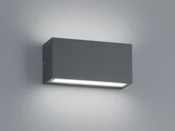 LED Außenwandleuchte 2er Set Up- & Down Light in Anthrazit