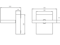 LED Außenwandleuchte HORTON Downlight schwenkbar in Anthrazit