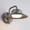 LED Außenwandleuchte Laterne in Anthrazit, Salzluft resistent, Höhe 16,5cm