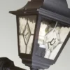 LED Außenwandleuchte Laterne stehend mit Bewegungsmelder, Höhe 47cm