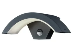 LED Außenwandleuchte OHIO Downlight mit Bewegungsmelder in Anthrazit IP54