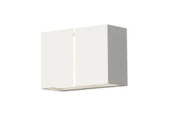 LED Außenwandleuchte PAVIA aus ALU in Weiß Up and Down Light, IP54 ,11,5cm hoch