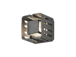 LED Außenwandleuchte PESCARA eckig, Alu anthrazit, 300 Lumen, IP54