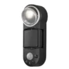 LED Außenwandleuchte PRATO mit Bewegungsmelder & Batterie, Schwarz, H: 26cm