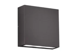 LED Außenwandleuchte THAMES Up Down in Anthrazit, IP54, Breite 14cm