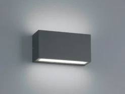 LED Außenwandleuchte Up- & Down Light TRENT in Anthrazit
