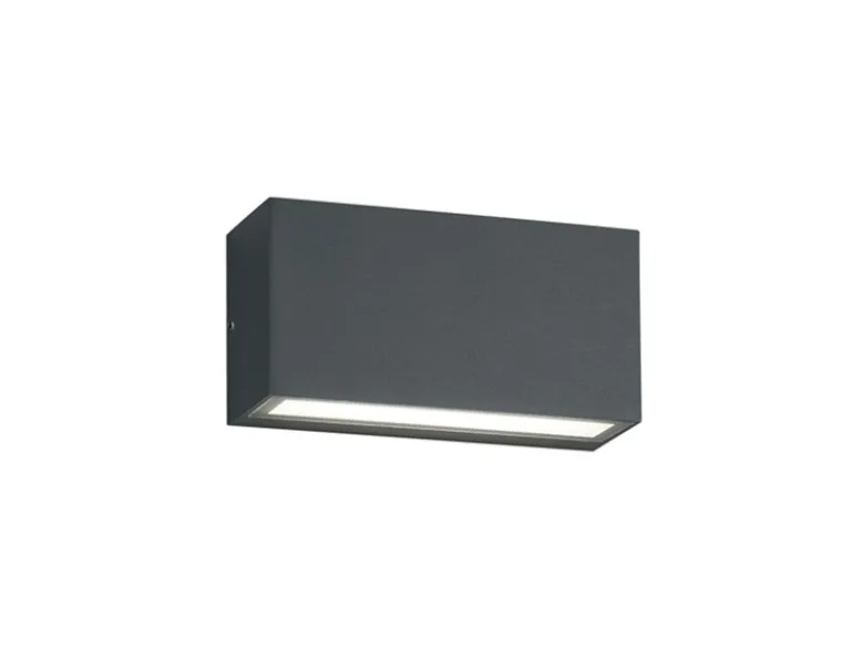 LED Außenwandleuchte Up- & Down Light TRENT in Anthrazit