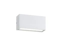 LED Außenwandleuchte Up- & Down Light TRENT in Weiß matt