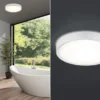 LED Bad Deckenleuchte CLARIMO in Weiß IP44, Ø 33cm