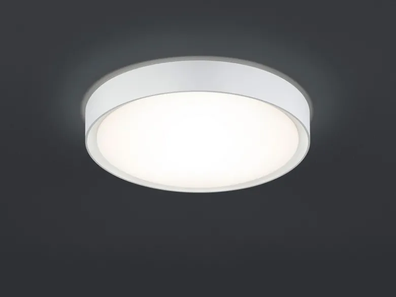 LED Bad Deckenleuchte CLARIMO in Weiß IP44, Ø 33cm