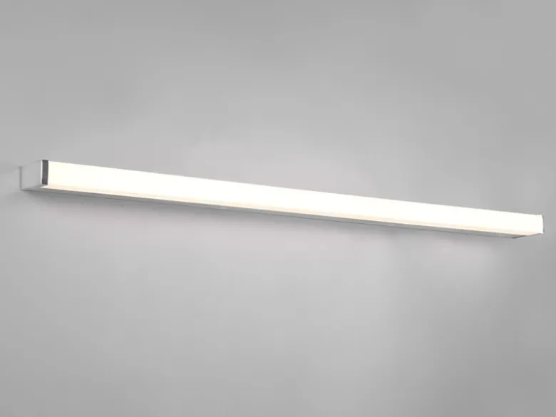 LED Badezimmer Wandleuchte FABIO in Chrom - Spiegelleuchte, Breite 120cm