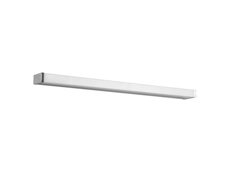 LED Badezimmer Wandleuchte FABIO in Chrom 80cm - Spiegelleuchte