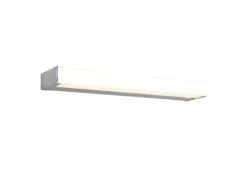 LED Badezimmer Wandleuchte FABIO in Chrom - Spiegelleuchte, Breite 42,5cm