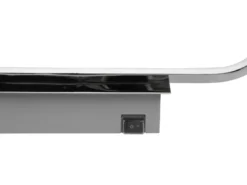 LED Badezimmer Wandleuchte GIANNI in Chrom - Spiegelleuchte, Breite 60cm