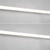 LED Badezimmer Wandleuchten 2er Set in Chrom - Spiegelleuchten, Breite 120cm