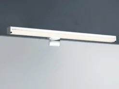 LED Badezimmer Wandleuchten 2er Set in Chrom - Spiegelleuchten, Breite 40cm