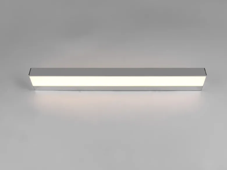 LED Badezimmer Wandleuchte ROCCO Chrom - Up-Down Spiegelleuchte, Breite 60cm