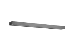 LED Badezimmer Wandleuchte ROCCO Schwarz 90cm - Up-Down Spiegelleuchte
