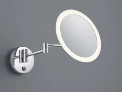 LED Badspiegel VIEW rund mit Beleuchtung und Vergrößerung