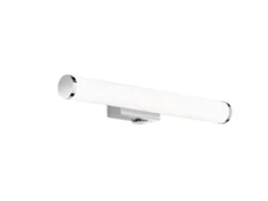 LED Bad Wandleuchte MATTIMO mit Schalter Chrom - Spiegelleuchte, Breite 40cm