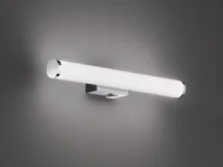 LED Bad Wandleuchte MATTIMO mit Schalter Chrom - Spiegelleuchte, Breite 40cm