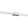LED Bad Wandleuchte MATTIMO mit Schalter Schwarz 80cm - Spiegelleuchte