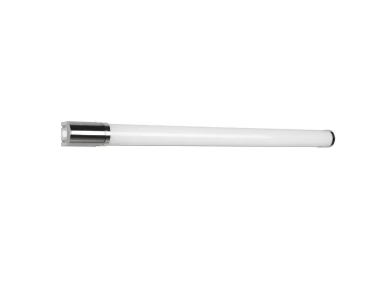 LED Bad Wandleuchten 2er Set mit Steckdose Chrom - Spiegelleuchten, B: 79cm