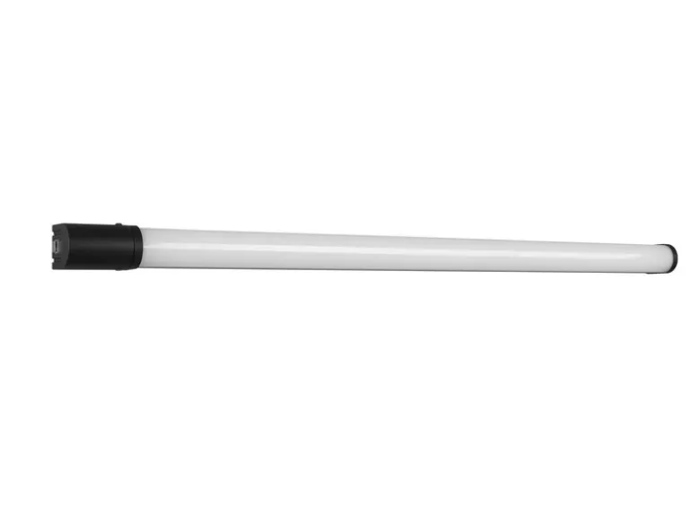 LED Bad Wandleuchte PIERA mit Steckdose Schwarz - Spiegelleuchte, Breite 119cm