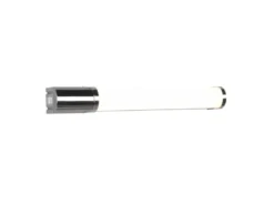 LED Bad Wandleuchte PIERA mit Steckdose Chrom 41,5cm - Spiegelleuchte