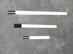 LED Bad Wandleuchte PIERA mit Steckdose Schwarz - Spiegelleuchte, Breite 79cm