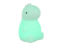 LED Batterie Tischlampe REXY Dino Lampe mit RGBW Farbwechsel, Höhe 15cm