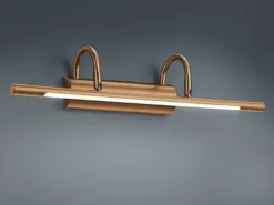 LED Bilderleuchte CUADRO in Altmessing in edler Optik , Breite 48 cm