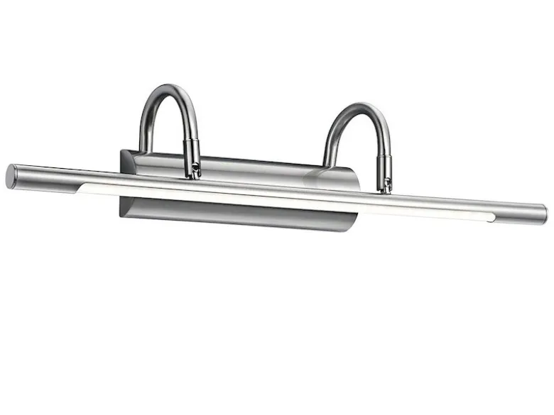 LED Bilderleuchte/Wandleuchte CURADRO Breite 48cm, Silber matt