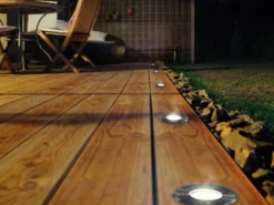 LED Bodeneinbaustrahler für Außen, rund, belastbar bis zu 800 kg